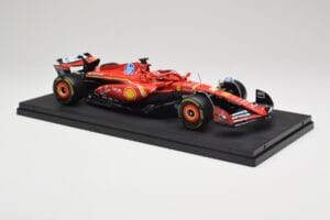 Ferrari SF-24 #16 C. Leclerc Emilia Romagna Grand Prix 2024 Bburago 1:18 18-16821-L-IMOLA-SHOWCASE Metal - imagem 4 de 7