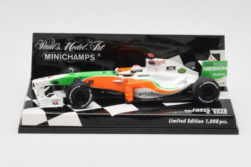 Force India Mercedes VJM03 #14 A. Sutil Showcar 2010 Minichamps 1:43 400100084 Metal