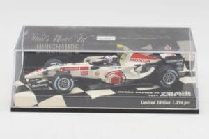 Honda RA106 A. Davidson Test Driver F1 2006 Minichamps 1:43 400060036 Metal - imagem 5 de 5