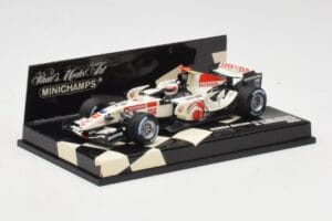 Honda RA106 #11 R. Barrichello F1 2006 Minichamps 1:43 400060011 Metal - imagem 2 de 5