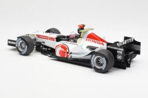 Honda RA106 Honda Racing Team R. Barrichello F1 Showcar 2006 Minichamps 1:18 08MF1-06B-CRB18 Metal - imagem 5 de 6
