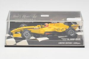 Jordan EJ13 B. Wirdheim F1 Test 2003 Minichamps 1:43 400030136 Metal - imagem 4 de 5