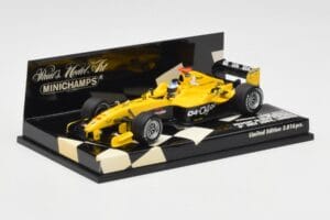Jordan Ford EJ14 N. Mansell Regent Street Parade 2004 Minichamps 1:43 400040095 Metal - imagem 2 de 5