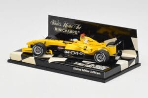 Jordan Ford EJ14 N. Mansell Regent Street Parade 2004 Minichamps 1:43 400040095 Metal - imagem 3 de 5
