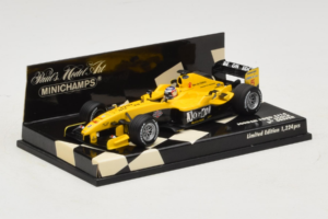Jordan EJ14 Ford #19 T. Glock Jordan Ford F1 Team 2004 Minichamps 1:43 400040039 Metal - imagem 2 de 5