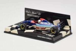 Jordan Hart 192 #32 S. Modena Race Car 1992 Minichamps 1:43 400920032 Metal - imagem 3 de 5