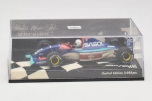 Jordan Hart 192 #32 S. Modena Race Car 1992 Minichamps 1:43 400920032 Metal - imagem 5 de 5