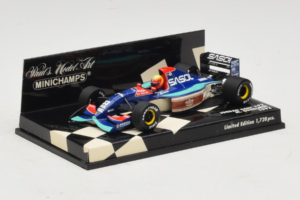 Jordan 192 Yamaha M. Gugelmin F1 1992 Minichamps 1:43 400920033 Metal - imagem 2 de 5