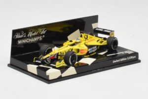 Jordan Honda EJ11 #11 J. Trulli F1 2001 Minichamps 1:43 400010012 Metal - imagem 2 de 5