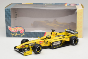 Jordan EJ10 H-H. Frentzen F1 Launch Edition 2000 Hot Wheels 1:18 29160 Metal - imagem 6 de 6