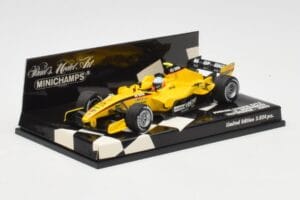 Jordan EJ15 Toyota R. Doornbos Test Driver F1 2005 Minichamps 1:43 400050039 Metal - imagem 2 de 5