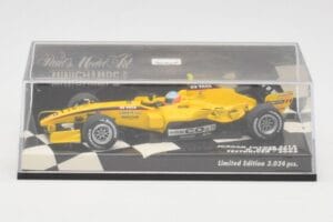 Jordan EJ15 Toyota R. Doornbos Test Driver F1 2005 Minichamps 1:43 400050039 Metal - imagem 5 de 5