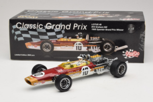 Lotus 49 G. Hill Spanish GP Winner 1968 Quartzo 1:18 18214 Metal - imagem 6 de 6