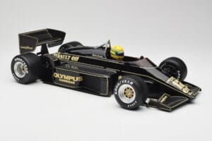 Lotus Renault 97T John Player Special #12 A. Senna Portuguese GP 1985 1st Victory Minichamps 1:12 540851292 Metal - imagem 6 de 8