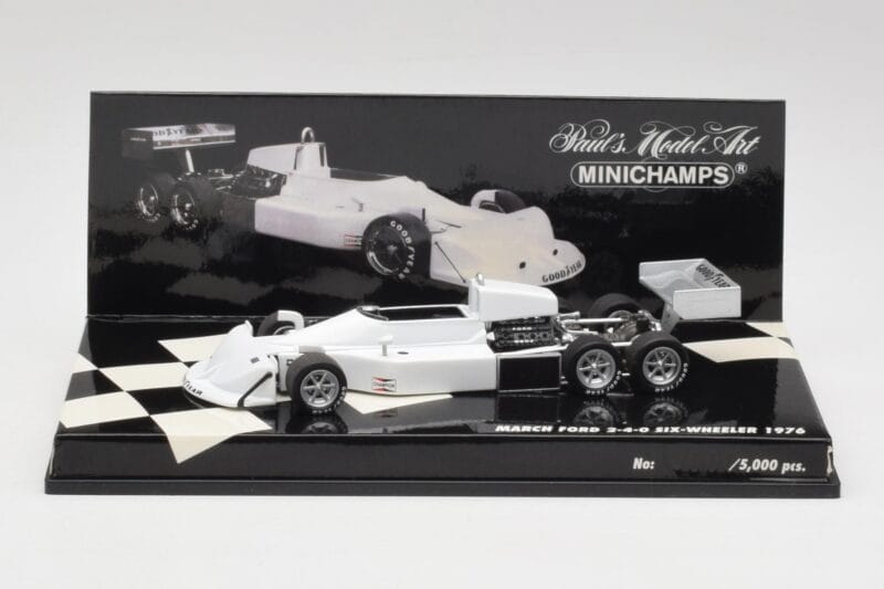 March 2-4-0 Six Wheeler #12 F1 1976 Minichamps 1:43 436760699 Metal