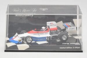 March Ford 751 #28 M. Donohue Race Car 1975 Minichamps 1:43 430750028 Metal - imagem 5 de 5