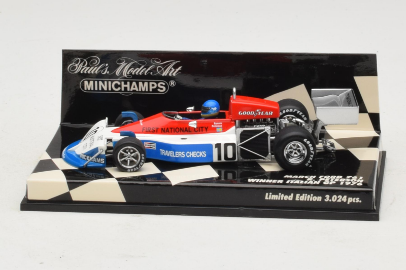 March 761 Ford R. Peterson Winner Italian GP 1976 Minichamps 1:43 430760010 Metal