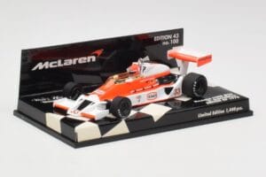 McLaren Ford M26 B. Giacomelli British GP 1978 Minichamps 1:43 530784333 Metal - imagem 2 de 5