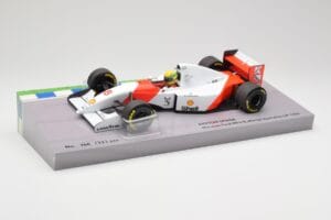 McLaren Ford MP4/8 #8 A. Senna Winner Australian GP 1993 Minichamps 1:18 543933838 Metal - imagem 2 de 7