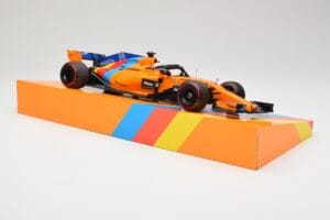 McLaren MCL33 Renault #14 F. Alonso Abu Dhabi GP 2018 Minichamps 1:18 533183914 Resina - imagem 4 de 7
