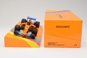McLaren MCL33 Renault #14 F. Alonso Abu Dhabi GP 2018 Minichamps 1:18 533183914 Resina - imagem 6 de 7