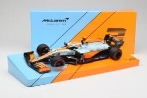 McLaren MCL35M #3 D. Ricciardo Monaco GP 2021 Minichamps 1:18 533212403 Metal - imagem 6 de 6
