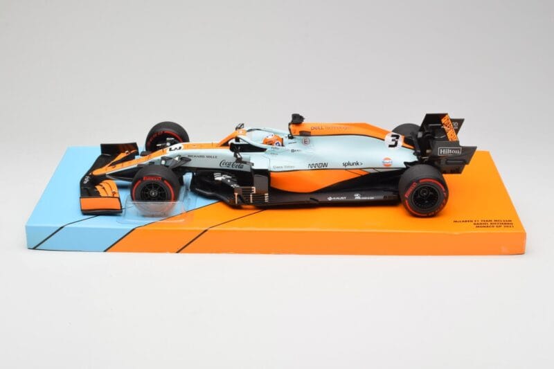McLaren MCL35M #3 D. Ricciardo Monaco GP 2021 Minichamps 1:18 533212403 Metal