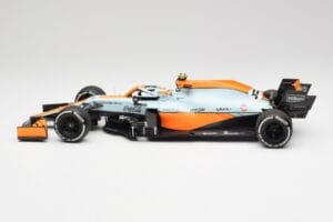 McLaren MCL35M #4 L. Norris Monaco GP 2021 Minichamps 1:18 530212404 Metal - imagem 3 de 7