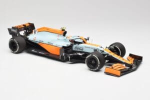 McLaren MCL35M #4 L. Norris Monaco GP 2021 Minichamps 1:18 530212404 Metal - imagem 4 de 7
