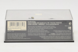 McLaren MP4-20 Mercedes A. Wurz F1 2005 Minichamps 1:43 530054355 Metal - imagem 5 de 5