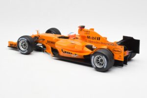 McLaren MP4-20 Mercedes G. Paffett Interim Test Car 2006 Minichamps 1:18 530061895 Metal - imagem 5 de 6