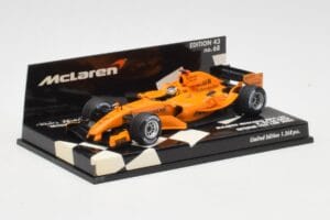 McLaren MP4/20 P. de la Rosa 2006 Minichamps 1:43 530064394 Metal - imagem 2 de 5
