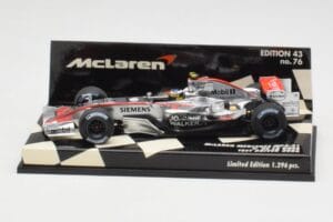McLaren MP4-21 P. de la Rosa Test 2006 Minichamps 1:43 530064343 Metal