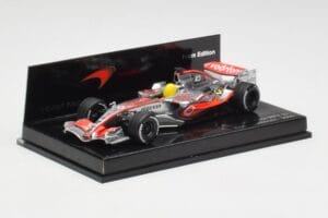 McLaren MP4-22 L. Hamilton F1 Showcar 2007 Minichamps 1:43 530074372 Metal - imagem 5 de 5
