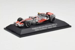 McLaren MP4-23 #23 H. Kovalainen F1 2008 Minichamps 1:43 B66962423 Metal - imagem 2 de 4