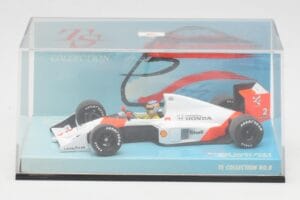 McLaren MP4/5 T. Sato Demonstration Run 2002 Minichamps 1:43 518020102 Metal - imagem 5 de 5