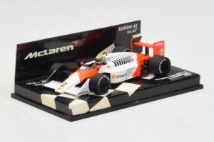 McLaren MP4/3 TAG #12 S. Johansson F1 1987 Minichamps 1:43 530874302 Metal - imagem 2 de 4