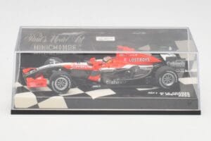 MF1 M16 Toyota #18 T. Monteiro F1 2006 Minichamps 1:43 400060018 Metal - imagem 5 de 5