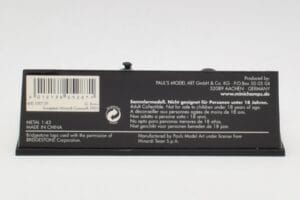 Minardi Cosworth PS03 #19 G. Bruni F1 2003 Minichamps 1:43 400030139 Metal - imagem 4 de 5