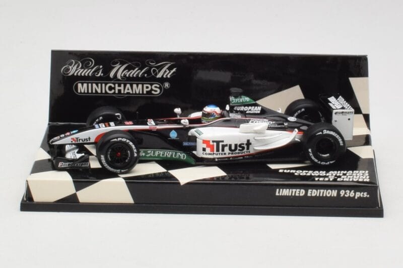 Minardi Cosworth PS03 #19 G. Bruni F1 2003 Minichamps 1:43 400030139 Metal