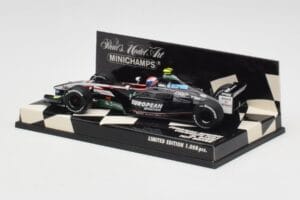 Minardi Cosworth PS03 M. Bobbi Test Car 2003 Minichamps 1:43 400030039 Metal - imagem 4 de 5