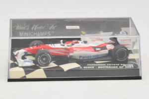 Toyota TF109 #10 T. Glock Panasonic Toyota Racing Australian GP 2009 Minichamps 1:43 400090010 Metal - imagem 4 de 5