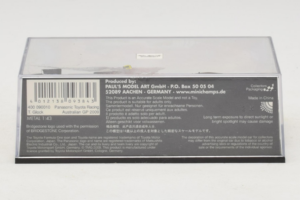 Toyota TF109 #10 T. Glock Panasonic Toyota Racing Australian GP 2009 Minichamps 1:43 400090010 Metal - imagem 5 de 5