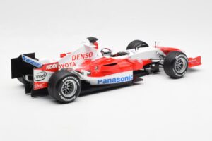 Toyota TF106 Panasonic Toyota Racing J. Trulli F1 Presentation 2006 Minichamps 1:18 AM59554H Metal - imagem 2 de 6