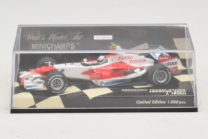 Toyota J. Trulli Panasonic Toyota Racing Showcar F1 2007 Minichamps 1:43 400070082 Metal - imagem 5 de 5