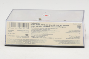 Panasonic Toyota Racing TF108 T. Glock F1 Showcar 2008 Minichamps 1:43 403080082 Metal - imagem 4 de 5