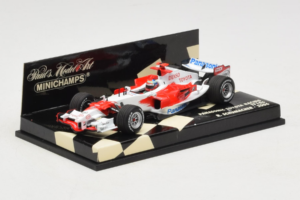 Toyota TF106 Panasonic #11 R. Schumacher Panasonic Toyota Racing 2006 Minichamps 1:43 400060007 Metal - imagem 2 de 5