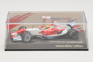 Toyota TF107 #11 R. Schumacher Panasonic Toyota Racing F1 2007 Minichamps 1:43 AM601286 Metal - imagem 4 de 5