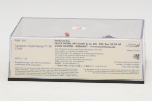 Toyota TF108 #12 J. Trulli Panasonic Toyota Racing F1 2008 Minichamps 1:43 AM61151 Metal - imagem 5 de 6