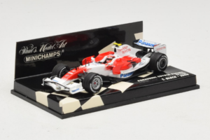 Toyota TF108 #11 T. Glock Panasonic Toyota Racing F1 2008 Minichamps 1:43 400080012 Metal - imagem 2 de 5